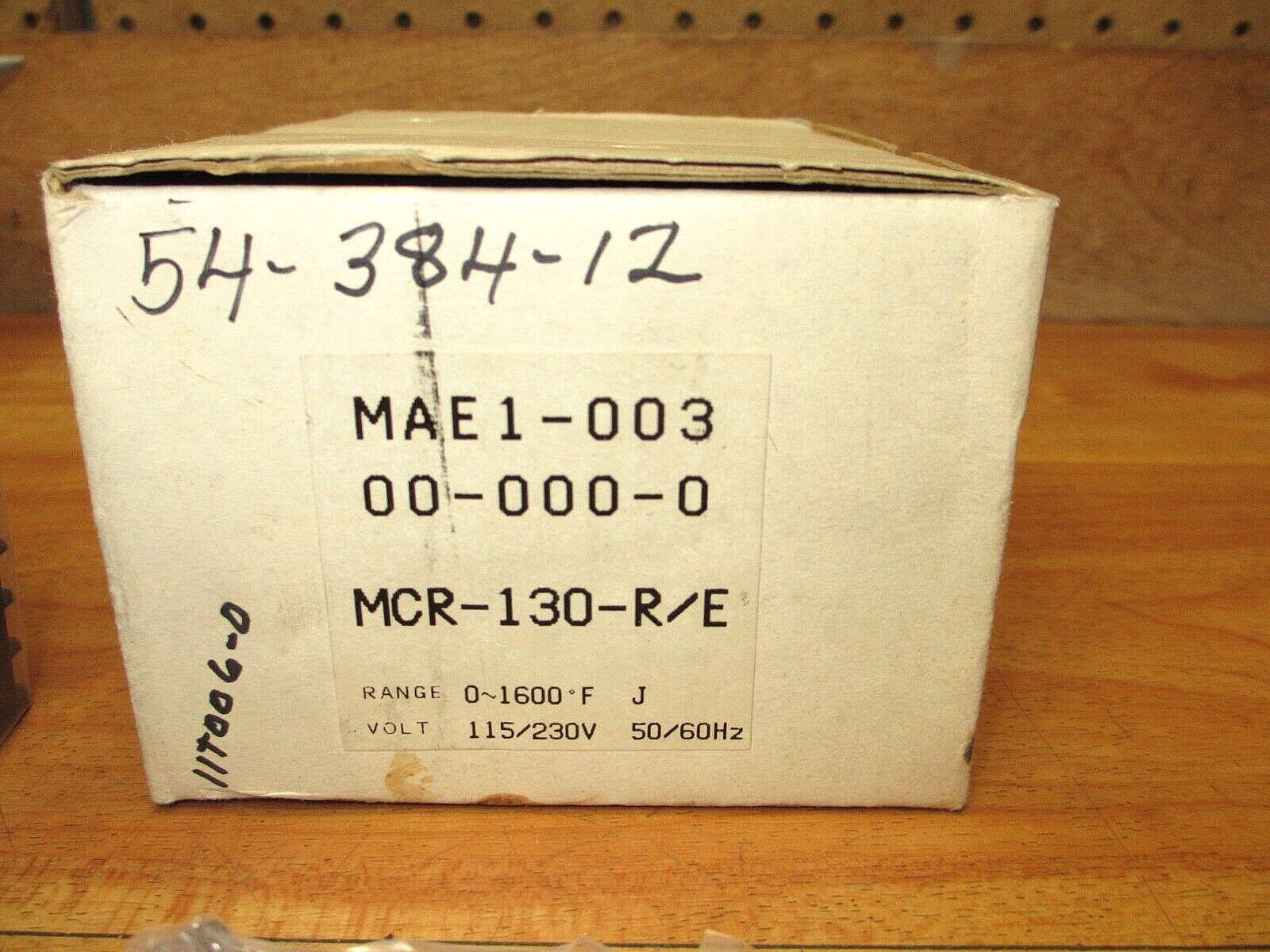 Barber Colman MAE1-003-00-000-0 *NEW* Temperature Controller 0-1600 Deg F 115V
