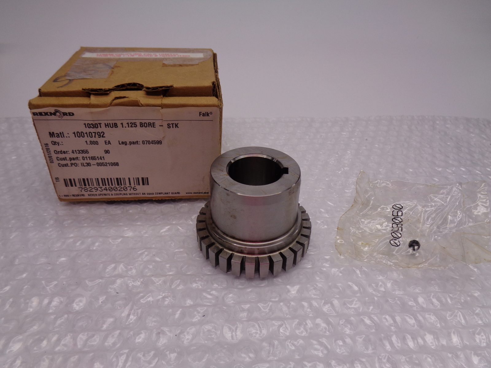 REXNORD 1030T 10010792 HUB 1.125 BORE NSMP