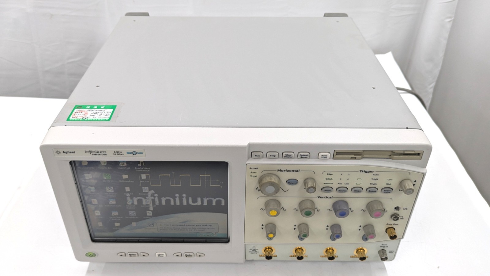 54855A Infiniium Oscilloscope 6GHz,20GSa/s Keysight S/N:MY42000005