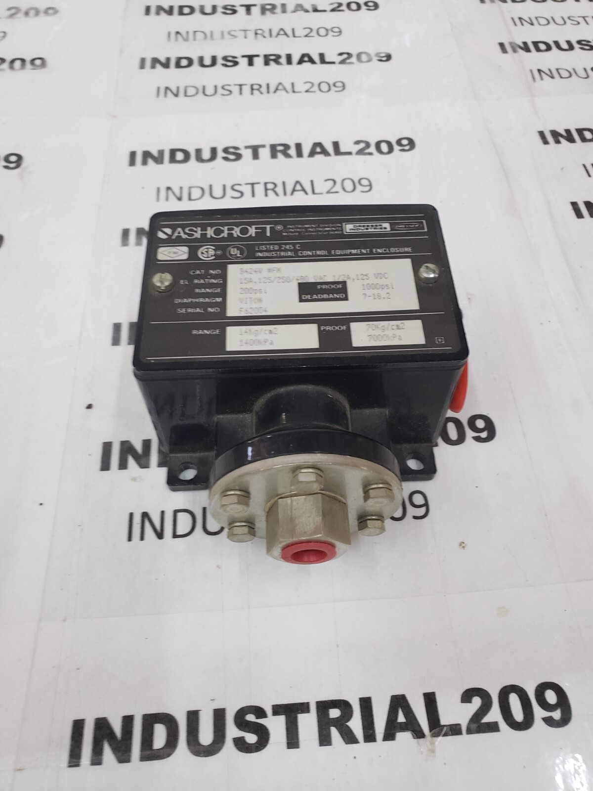 ASHCROFT B424V ENCLOSURE