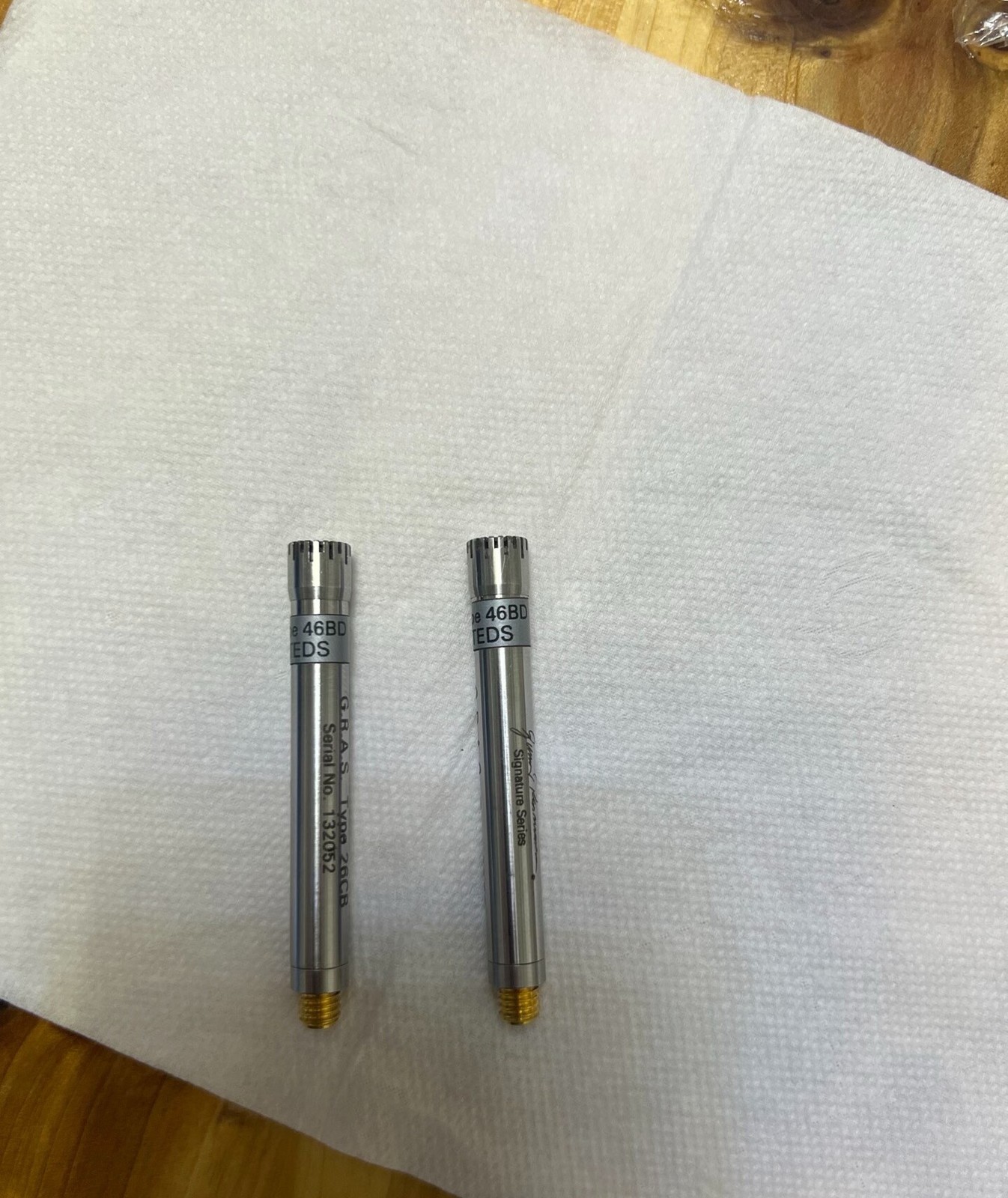 1PCS G.R.A.S type 26CB + microphone GRAS 46BD Pressure standard Microphone set、