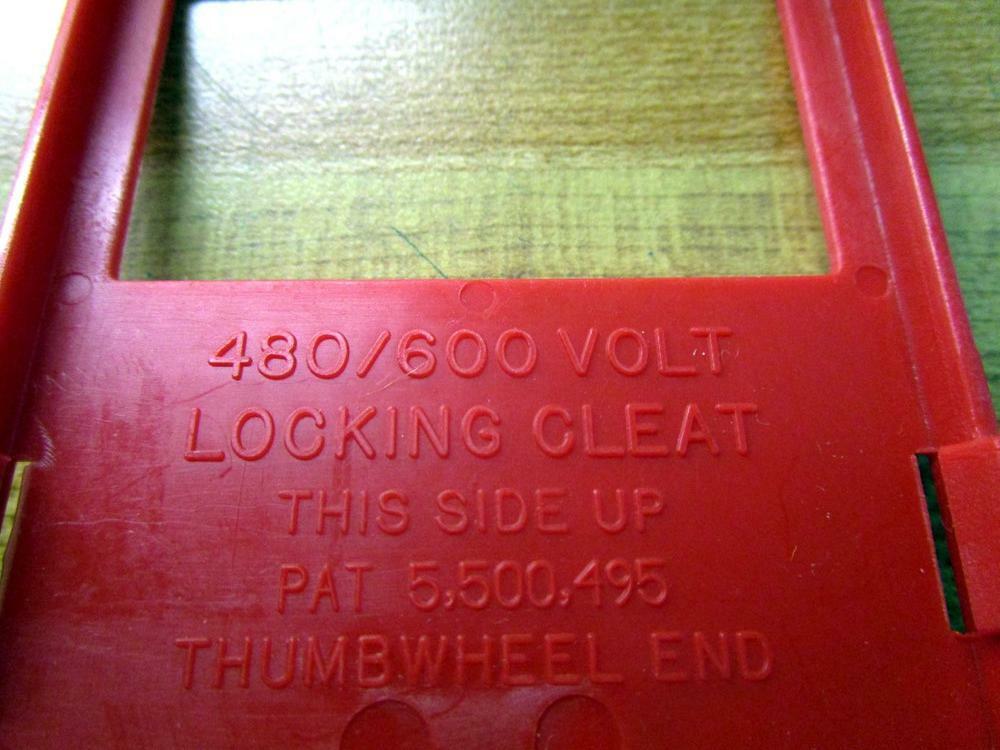 Brady 65406 Volt Locking Cleat (Pack of 6)