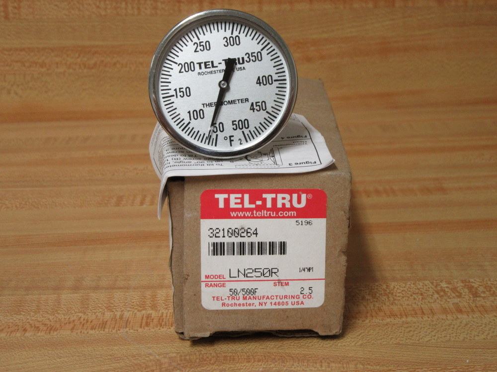 Tel-Tru LN250R Thermometer