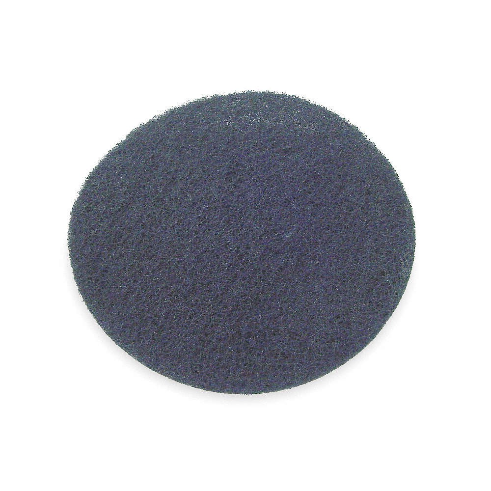 ABILITY ONE 7910-01-513-2258 Stripping Pad,19 in Dia,Black,PK5 3NE14