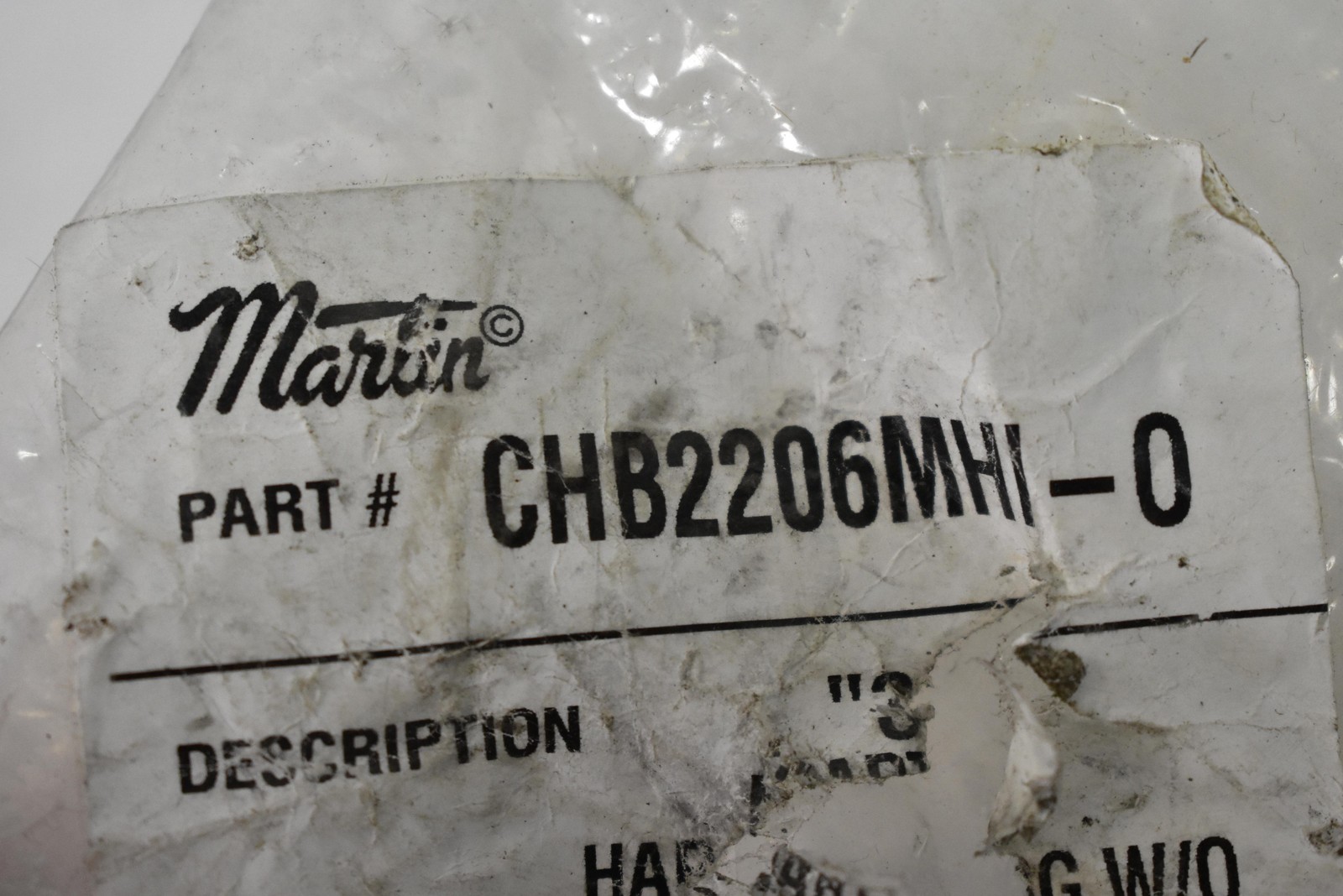 Martin CHB2206MHI-0 Split Bushing Cast Metal 2 Halves 1pc Replacement Part
