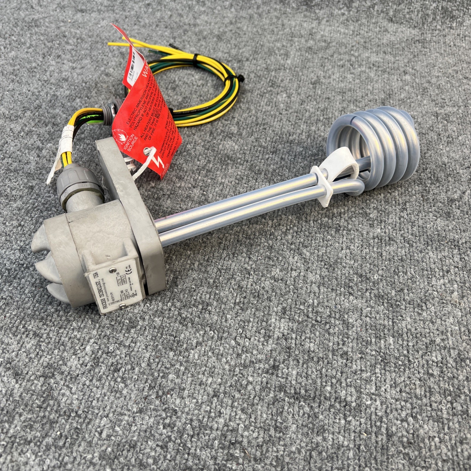 Process Technology HX.5111-P1 ELECTRIC IMMERSION HEATER 4.8 AMPS; 1000 WATTS