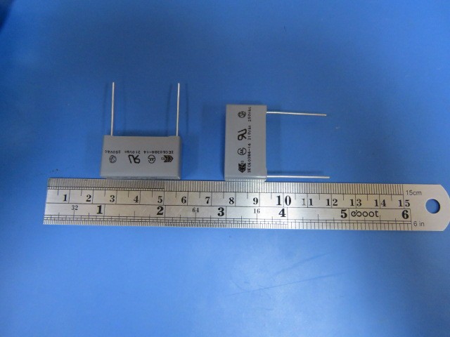 ARCOTRONICS R.46 MKP X2 SH .68uF K 275VAC Qty of 45 per Lot CAP TM .1uF 250V 20