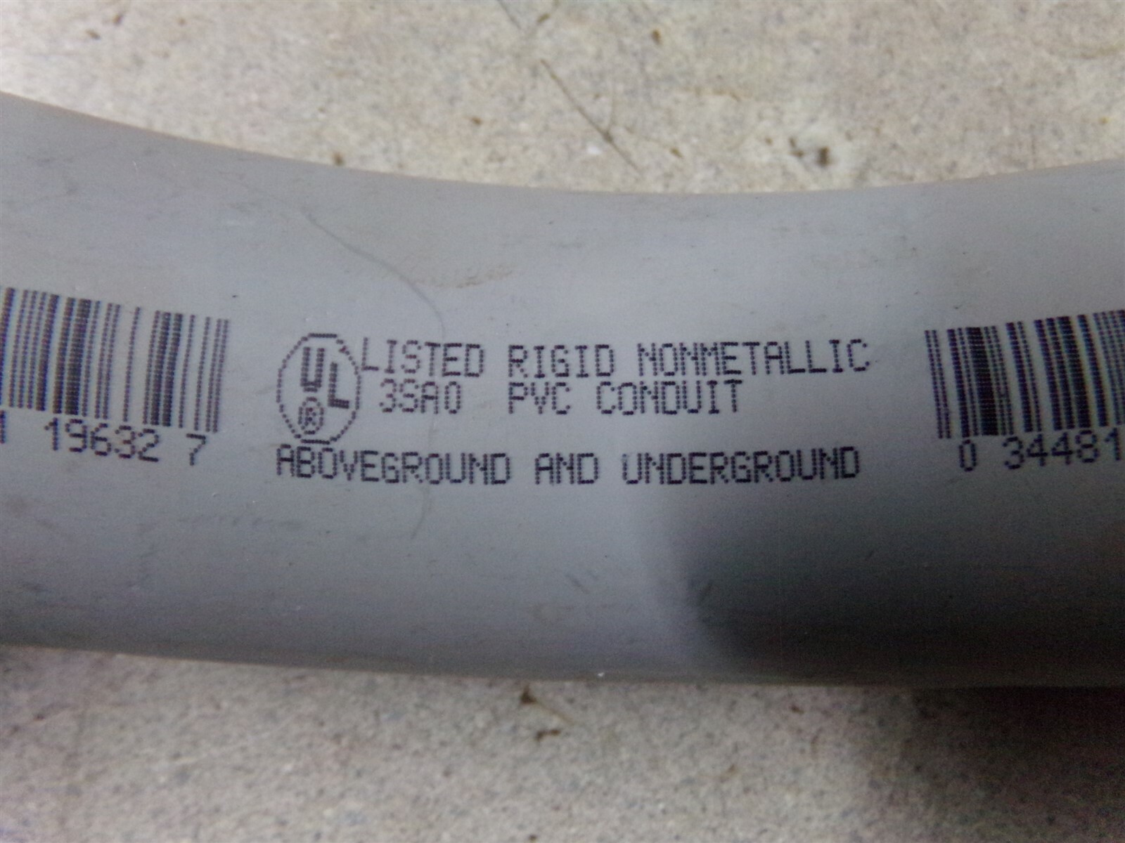 NEW Carlon UA7AJB 495 45 Degree Plastic Tubing PVC Elbow *FREE SHIPPING*