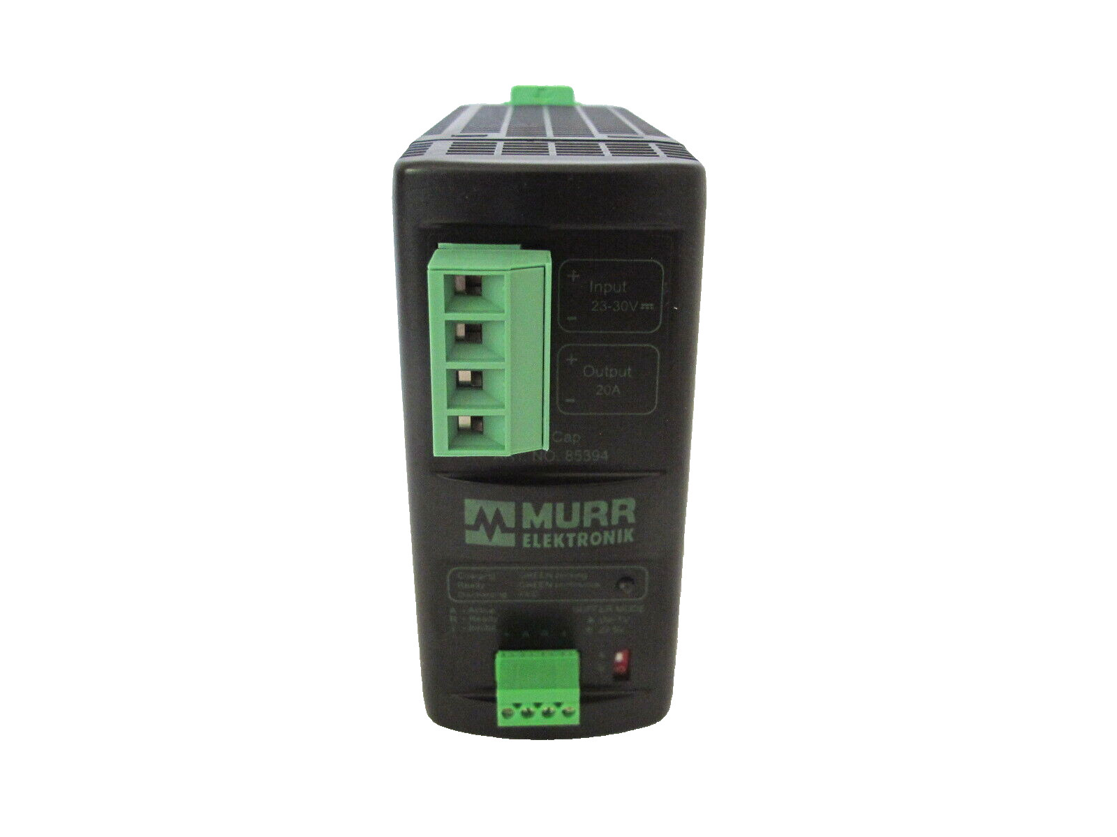 Murr Elektronik 85394 Power+ Buffer Module (24V/20A) Free Fast Shipping