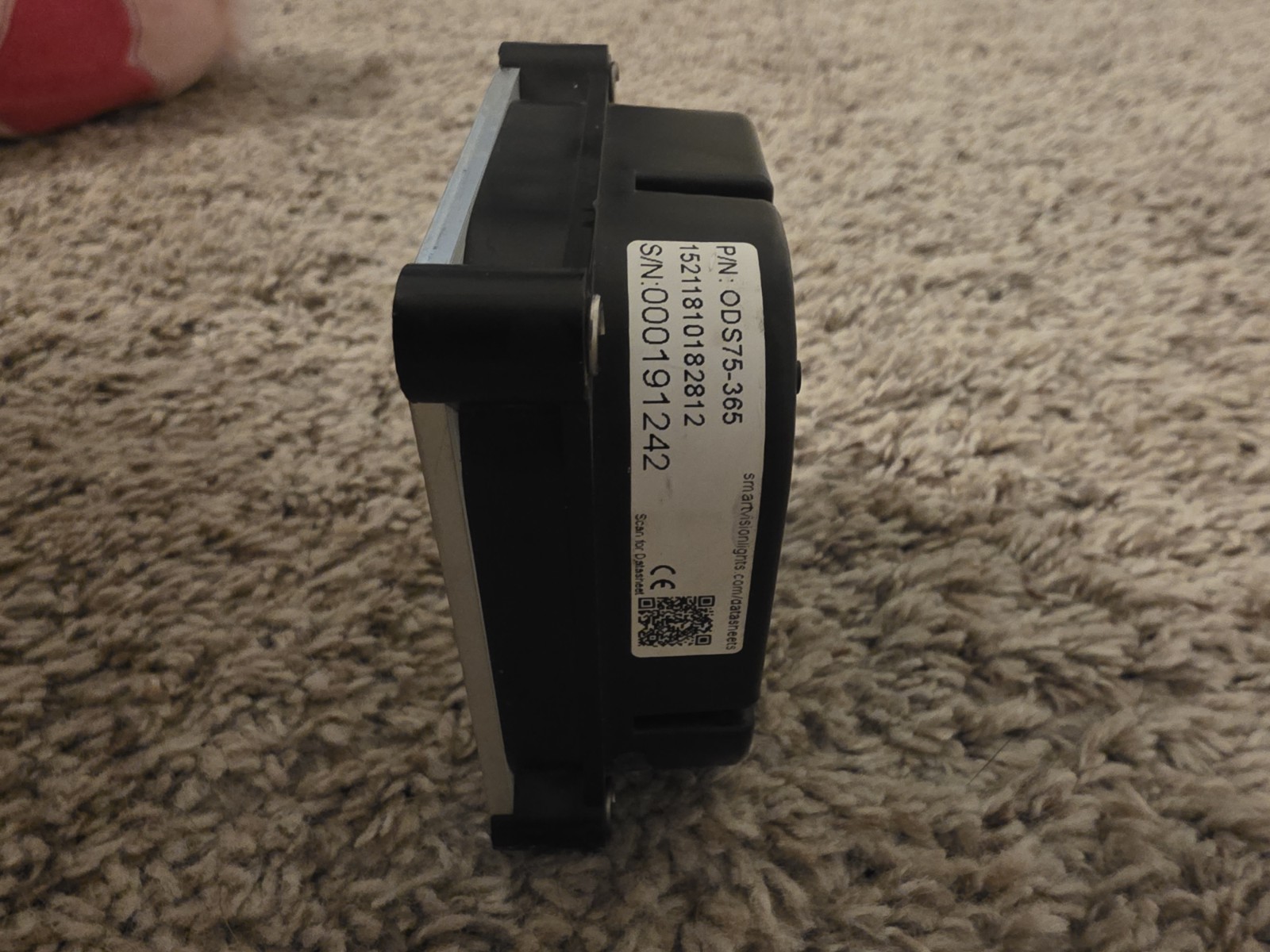 SmartVision Lights ODS75-365 UV LED Brick Light Machine Vision 24V Illuminator