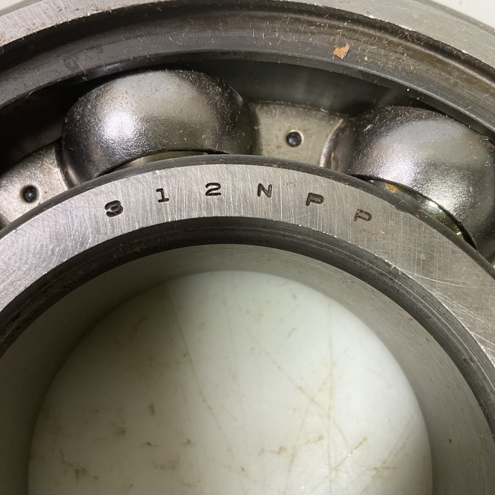 Fafnir Deep Groove Ball Bearing Round 60mm ID 130mm OD 1.22” Width 312K