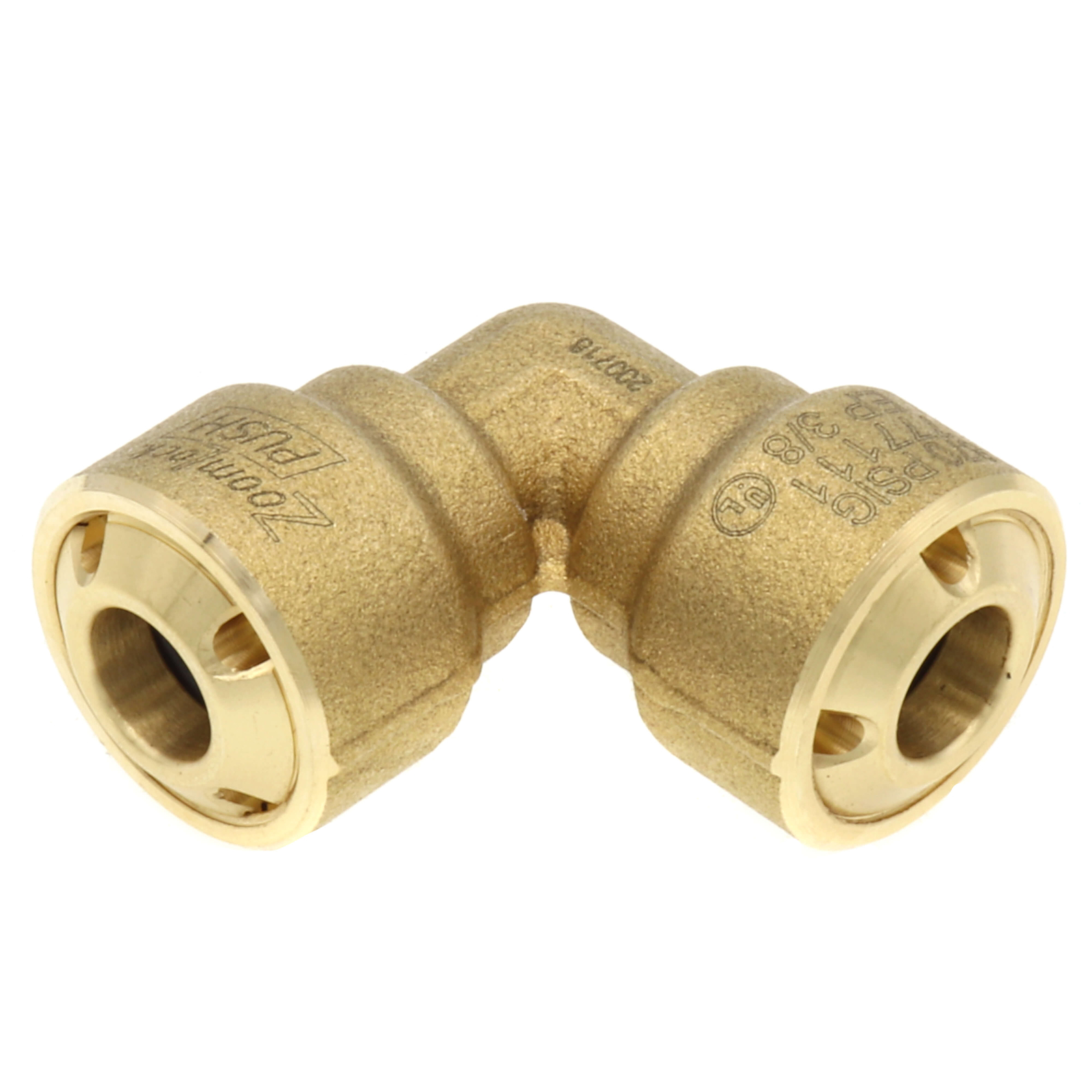 Parker Hannifin 3/8 ZoomLock Push R410A 90-Degree Elbow PZKP-90E6-HNBR