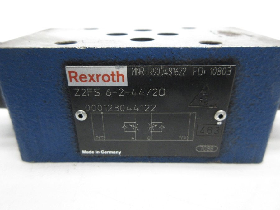 REXROTH R900481622 Z2FS6-2-44/2Q (AS PICTURED) NSNP