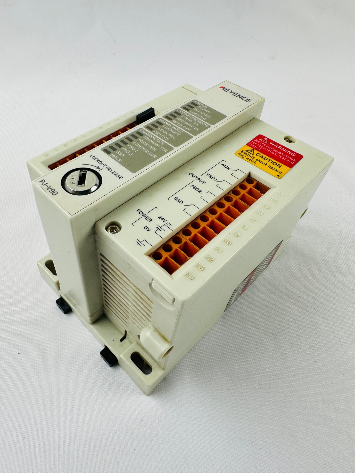 Keyence PJ-V90 Safety Light Curtain Main Controller