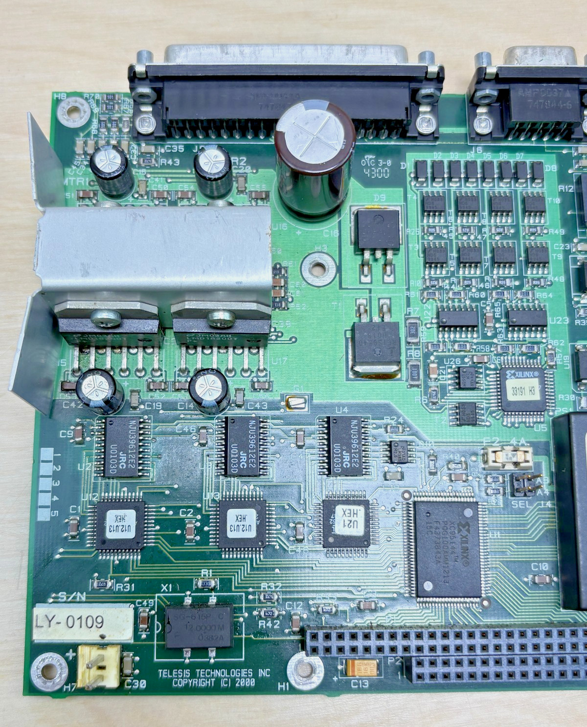 Telesis 28788-01 Rev B Communication Board for TMC420 Pinstamp Controller