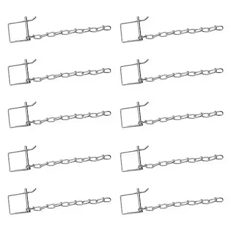 Buyers Products P11c10 Safety Pin, 1/4 In Dia, 2-35/64 In Lg, 2-1/4 In Wire