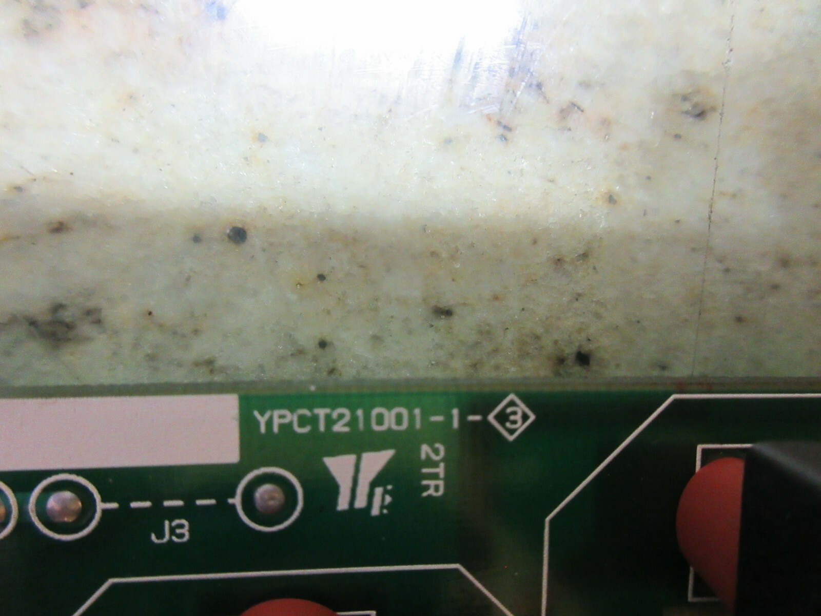 YASKAWA CIRCUIT BOARD CODE NO. ETC0066 70 LOT. NO. YPCT21001-1-3