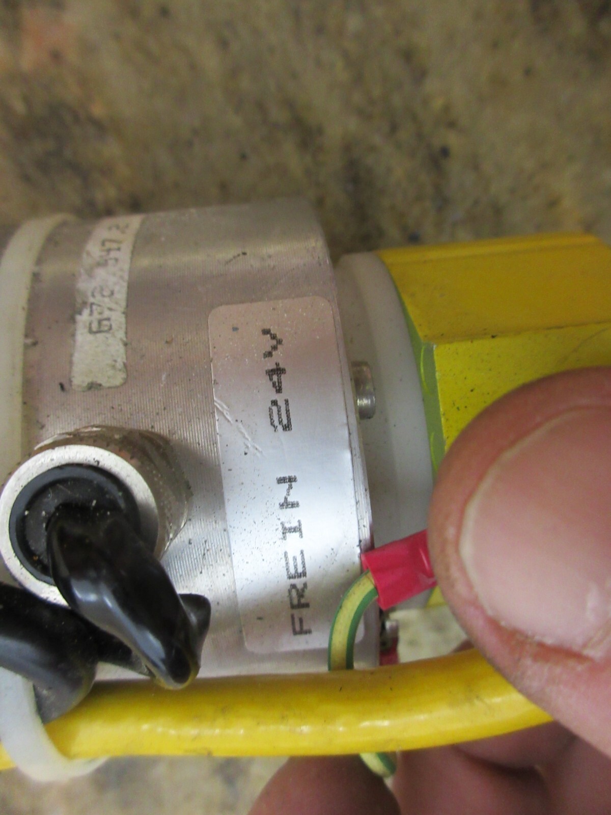 ABB AGIE EDM GEC ALSTHOM MOTOR RS420JR1211 409345 CNC STEGMANN DG 60 K6D GHA-121