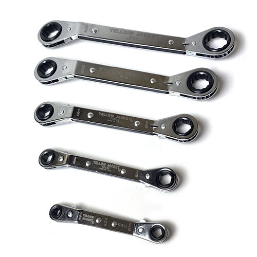 Yellow Jacket 60630 Set – 5 Wrenches (Sizes: 1/4″ X 7/8″)