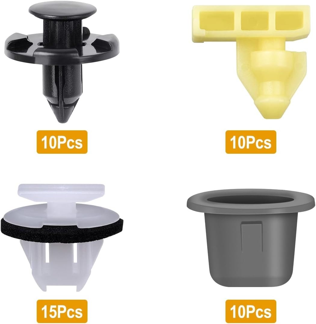 45PCS Car Retainer Clips Kit for Nissan Armada Juke Murano Rogue QX56 QX80