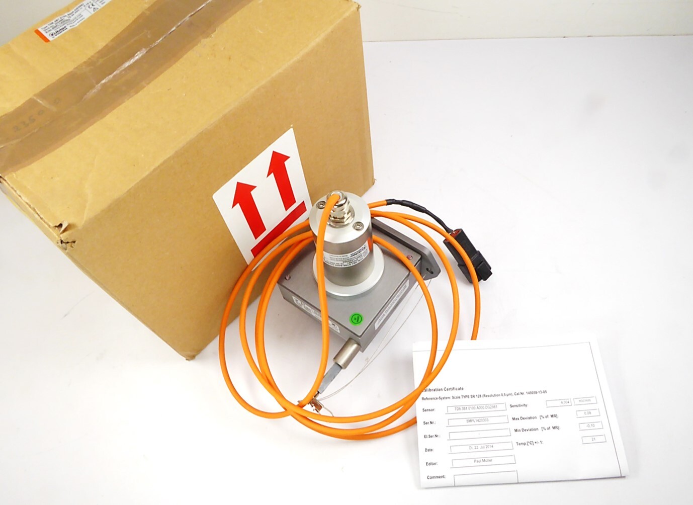 Turck K183912 Kubler TD8.3B1.0100.A000.0000.DG2981 Linear Pos Dev NEW IN BOX