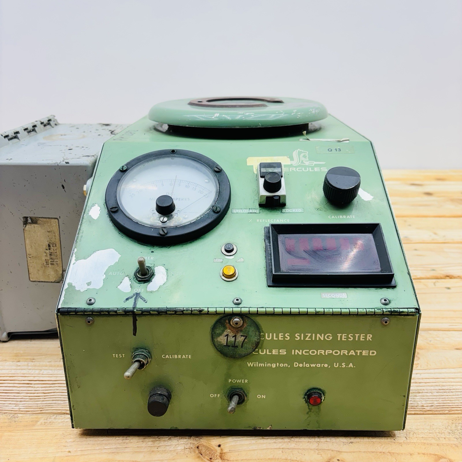 Hercules Model KA Sizing Tester 117V AC 60 Cycle Lab Instrument