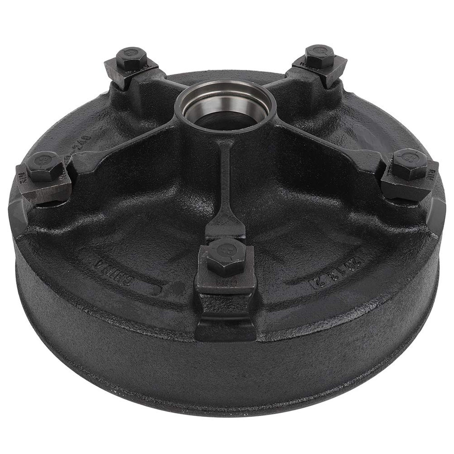 SCITOO 3500 lb 12×2 Trailer Hub with Brake Drum fits 5 on 9.4 L68149 x LM6704…