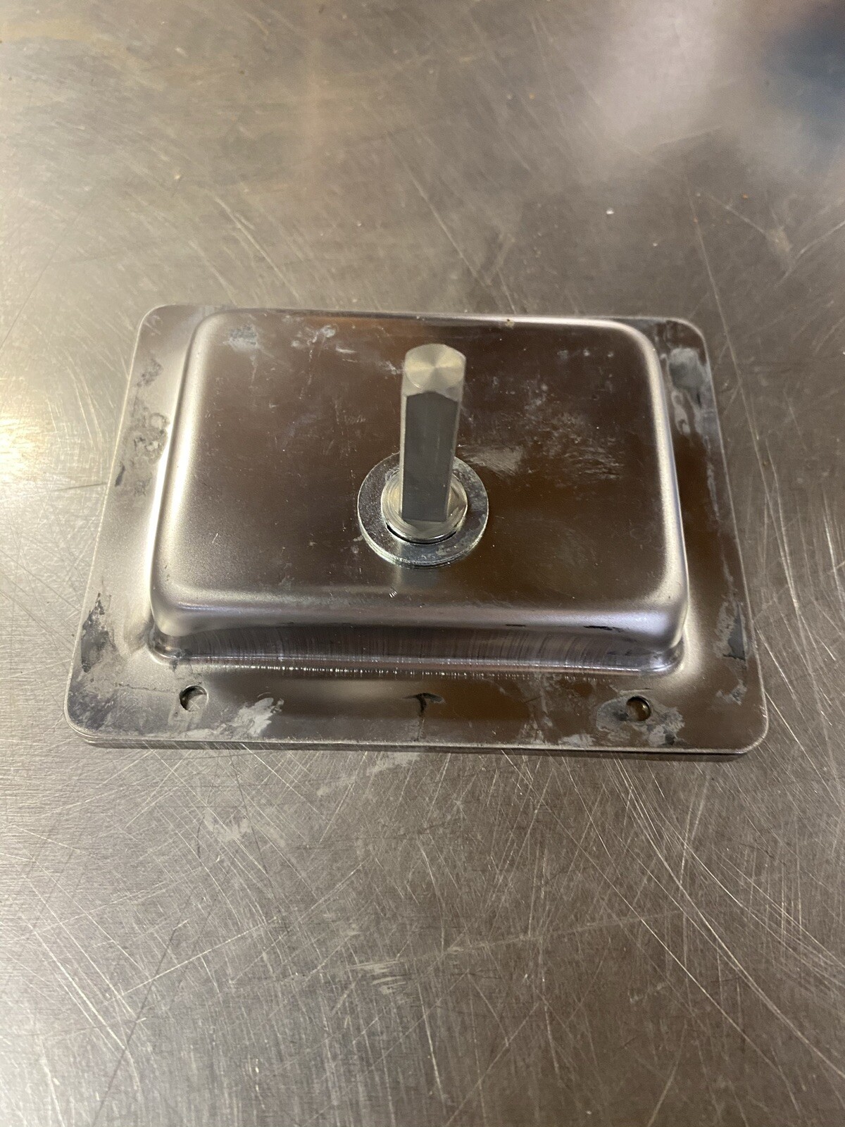 Recessed T-Handle Latch, New, Stainless Steel & Chrome Finish