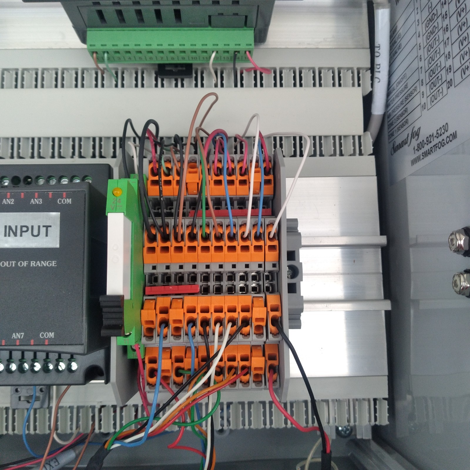 Smart Fog CPLC Controller 2 Z + ES100PB 1 Z Control Center + Injector For Parts