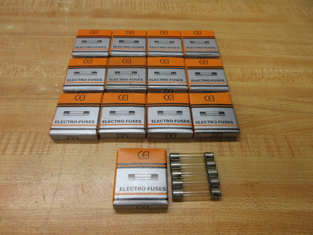 Electro-Fuses 3.0AC CEI Fuse 3A Fine Wire Element (Pack of 5)