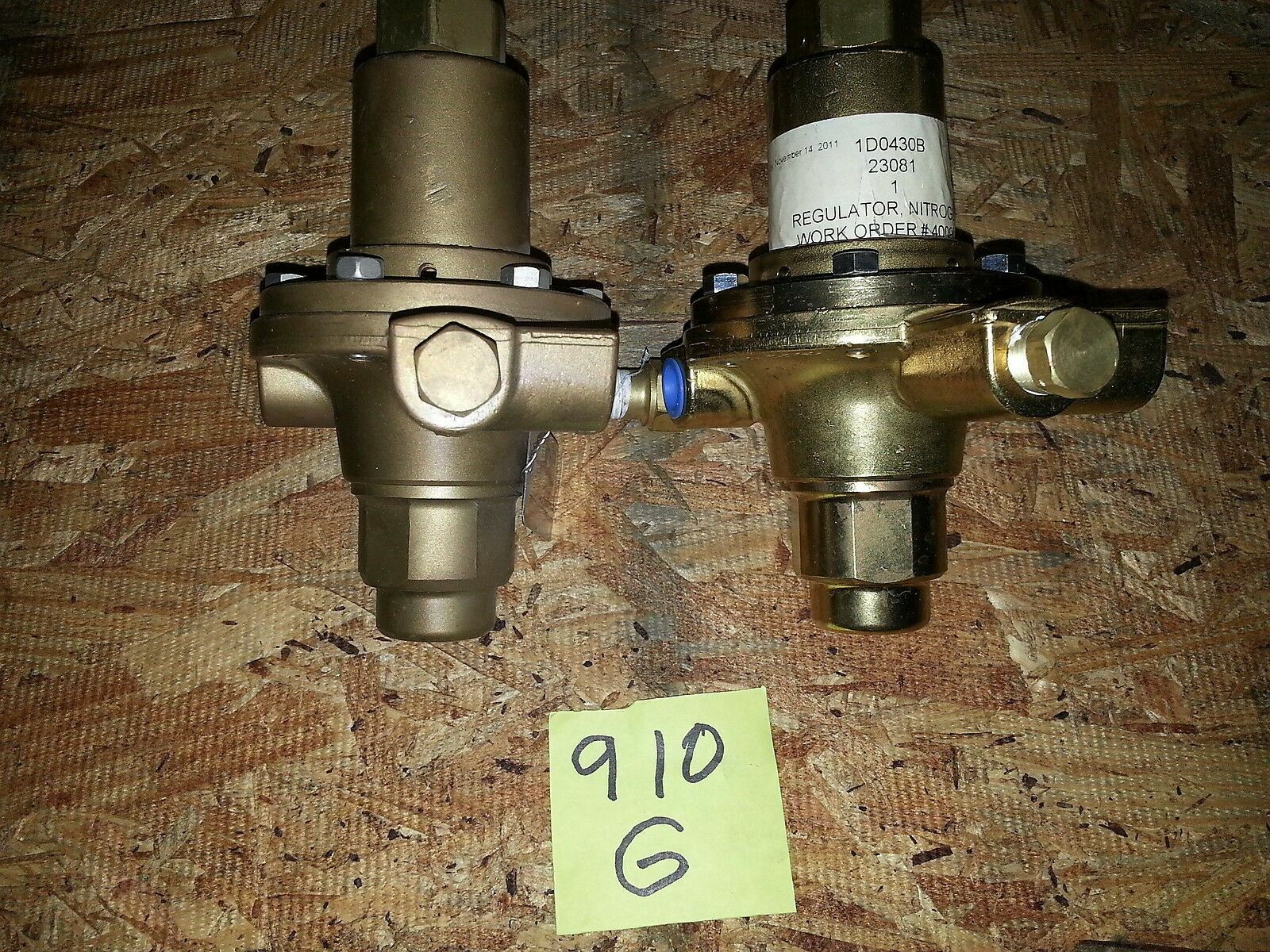 NIB MECO BRASS REGULATOR TYPE P-1-L MULTI SEAT NITROGEN p-600 3000 psi … EACH
