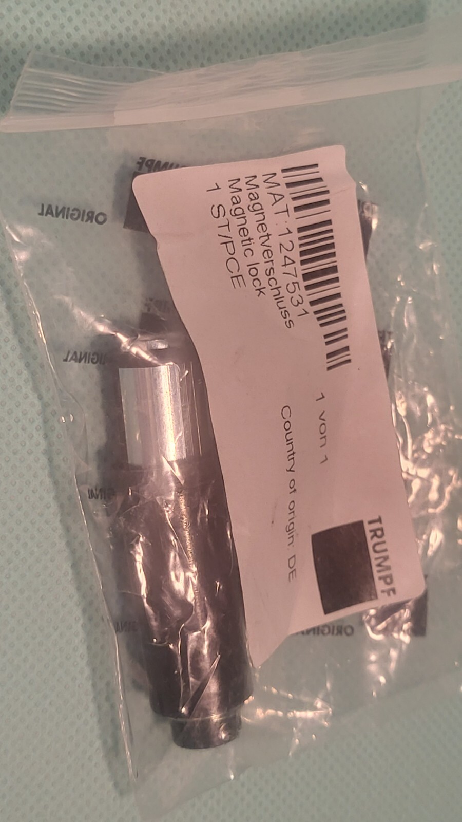 Trumpf 1247531 TC 500R-1300 Magnetic Lock Push Release OEM CNC LOT OF 6