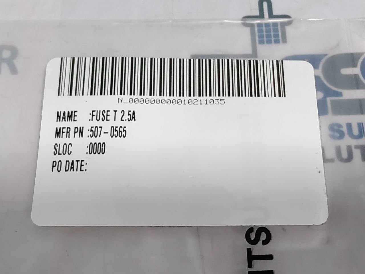 Wickmann-Werke T 2.5A Miniature Fuses 250Vac L2.5/250V/D 5x20mm (Lot of 10 Pcs)