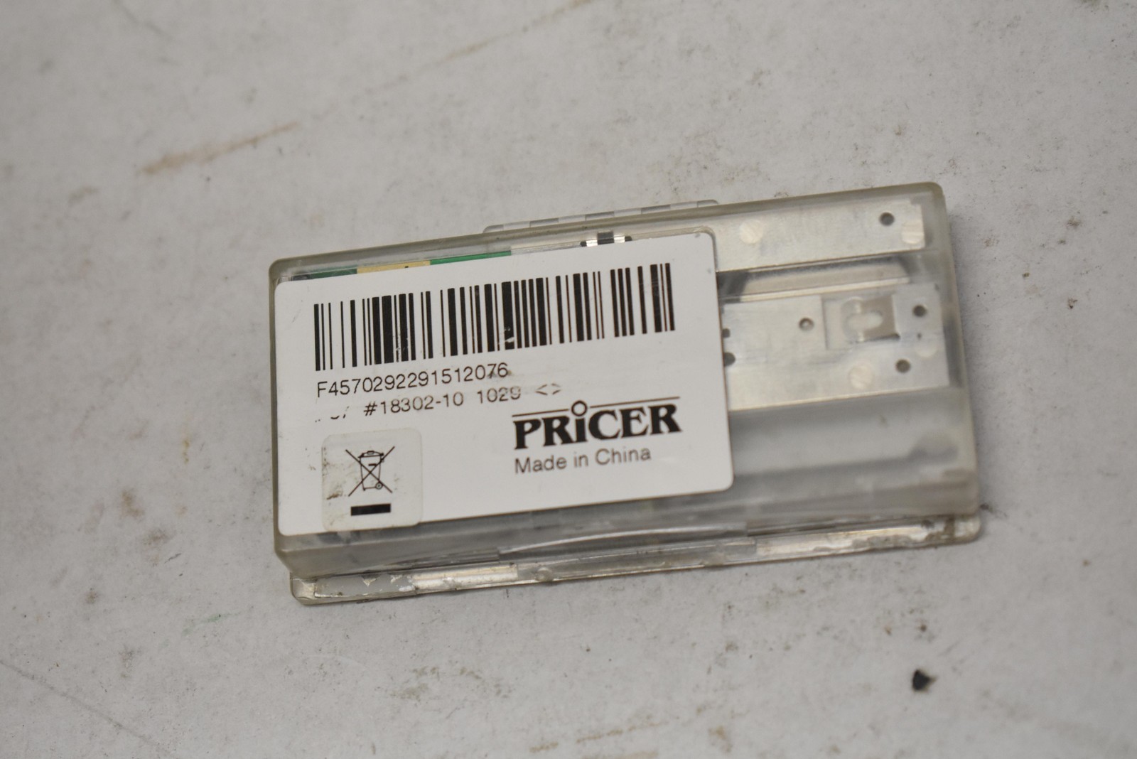 Pricer Electronic Shelf Label Tags Clear Retail Display ESL Modules Lot of 4