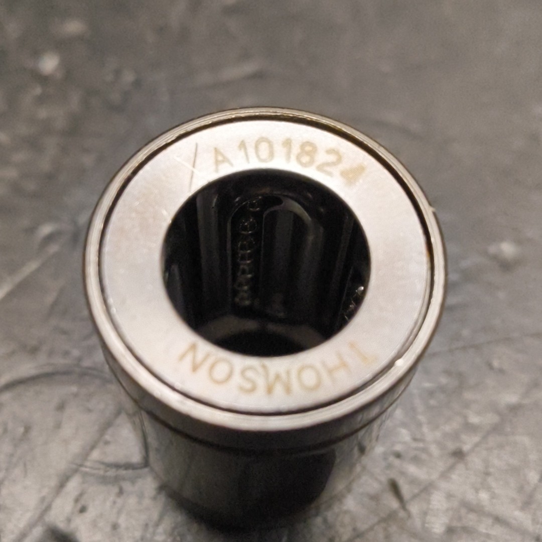 Thomson A101824 Ball Bushing Linear Bearing, 0.625″ (Qty: 3)