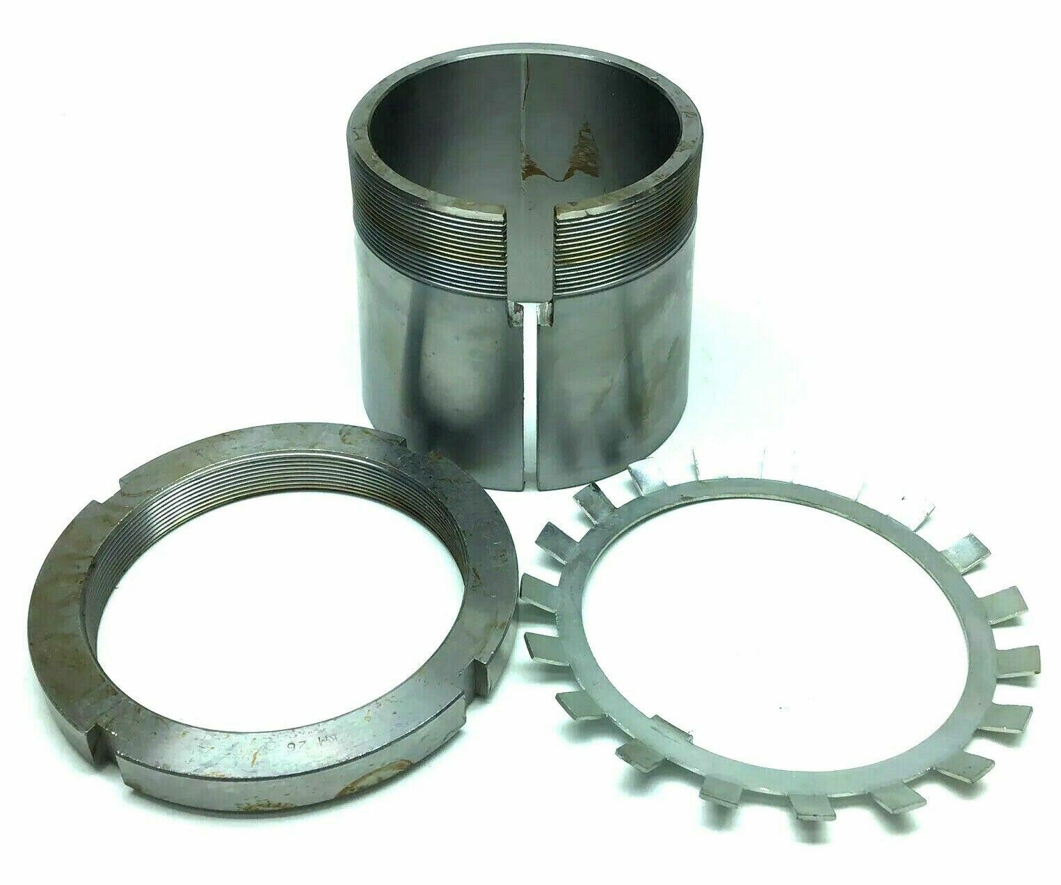 SKF / AMCAN HA2326 ADAPTER WITHDRAWAL SLEEVE & LOCK WASHER KM 26 AH3232 X 150MM