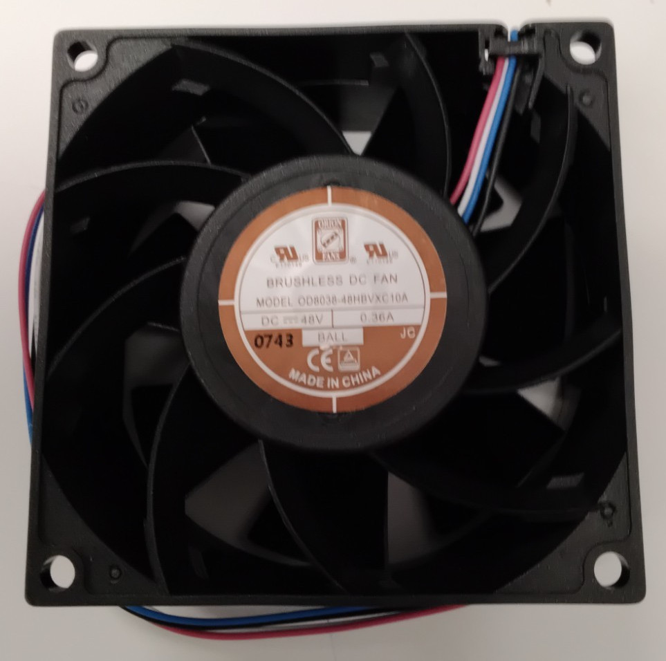 Orion Cooling Fans Model OD8038-48HBVXC10A 3 Wires