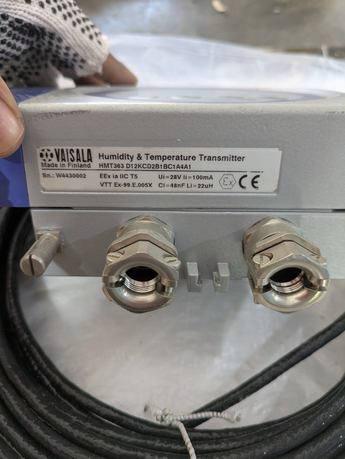 VAISALA HMP363 D1A1A1 HUMIDITY AND TEMPRATURE PROBE