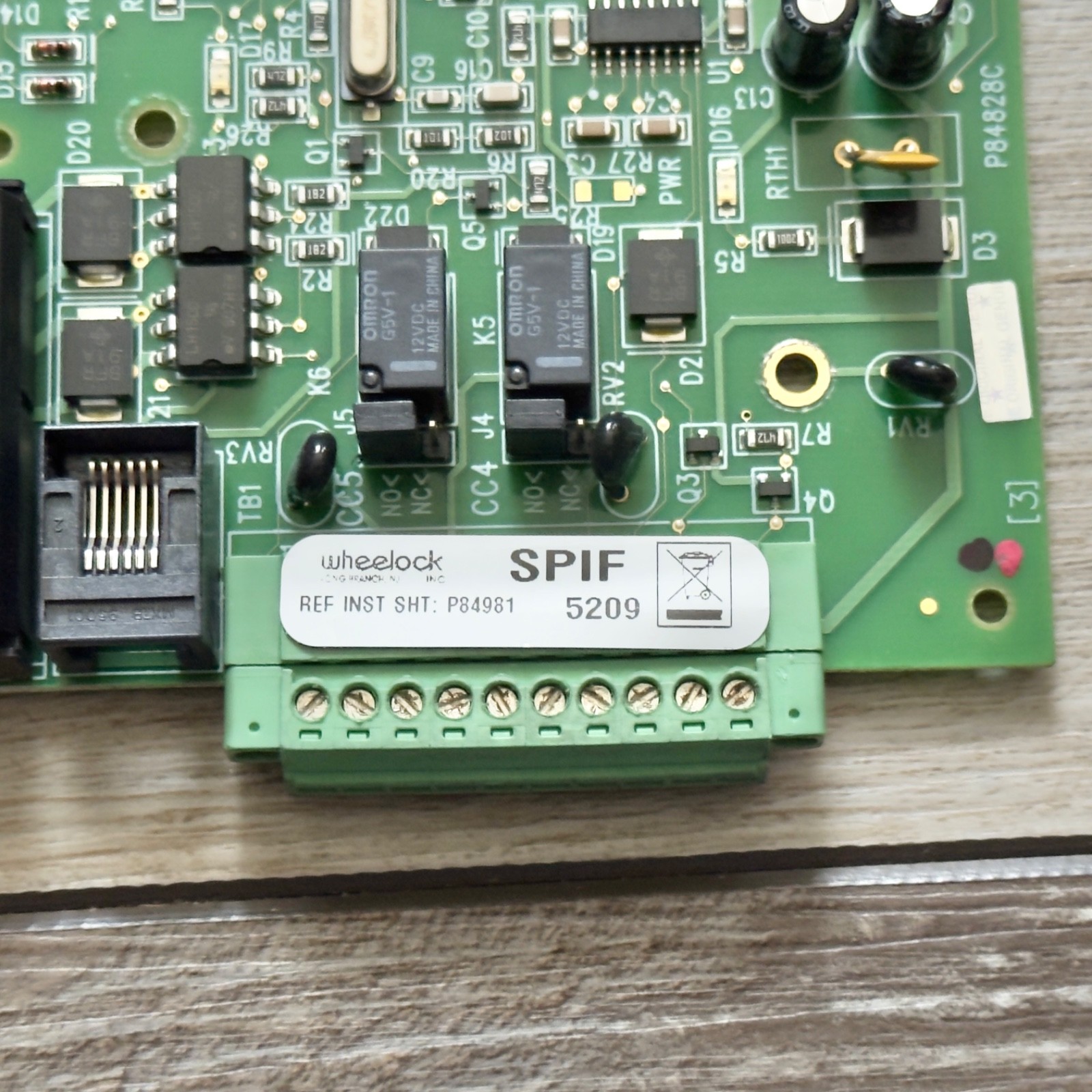 Wheelock FACP Fire Alarm Control Panel Interface Module For SP40S