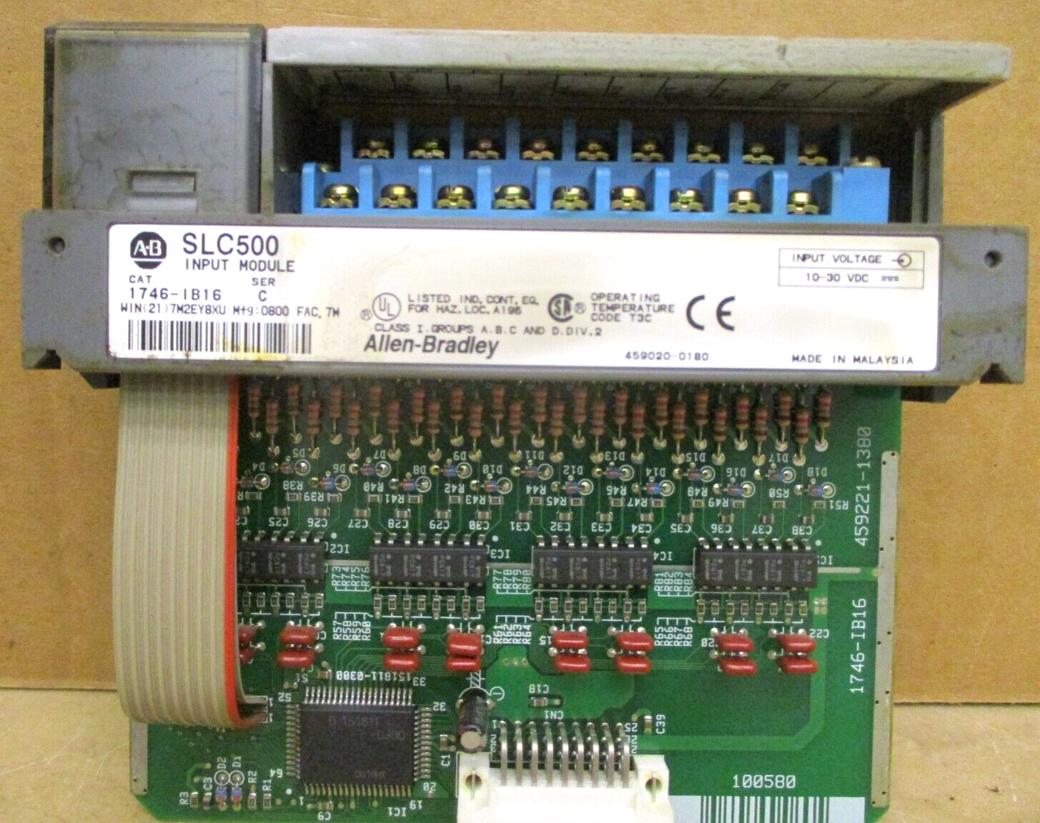 Allen-Bradley SLC 500 1746-P3 Ser A SLC 5/04 CPU 1747-L542 48667GN