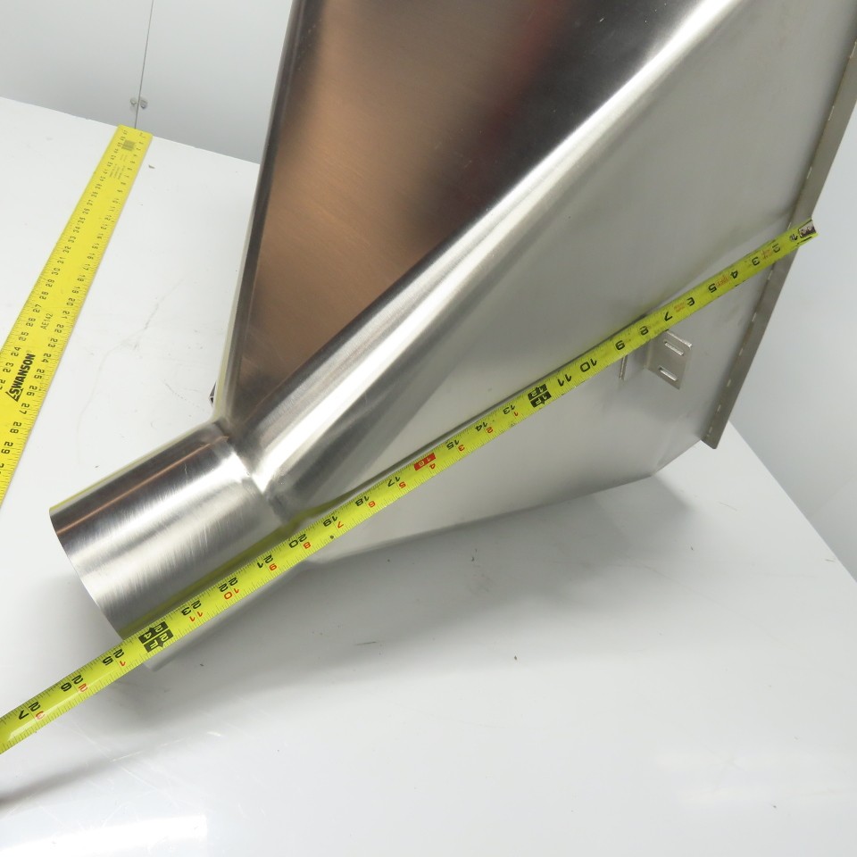 Multi-Head Weigher Machine Funnel 22-3/4″ x 22-1/2″ Top 5″ OD Outlet