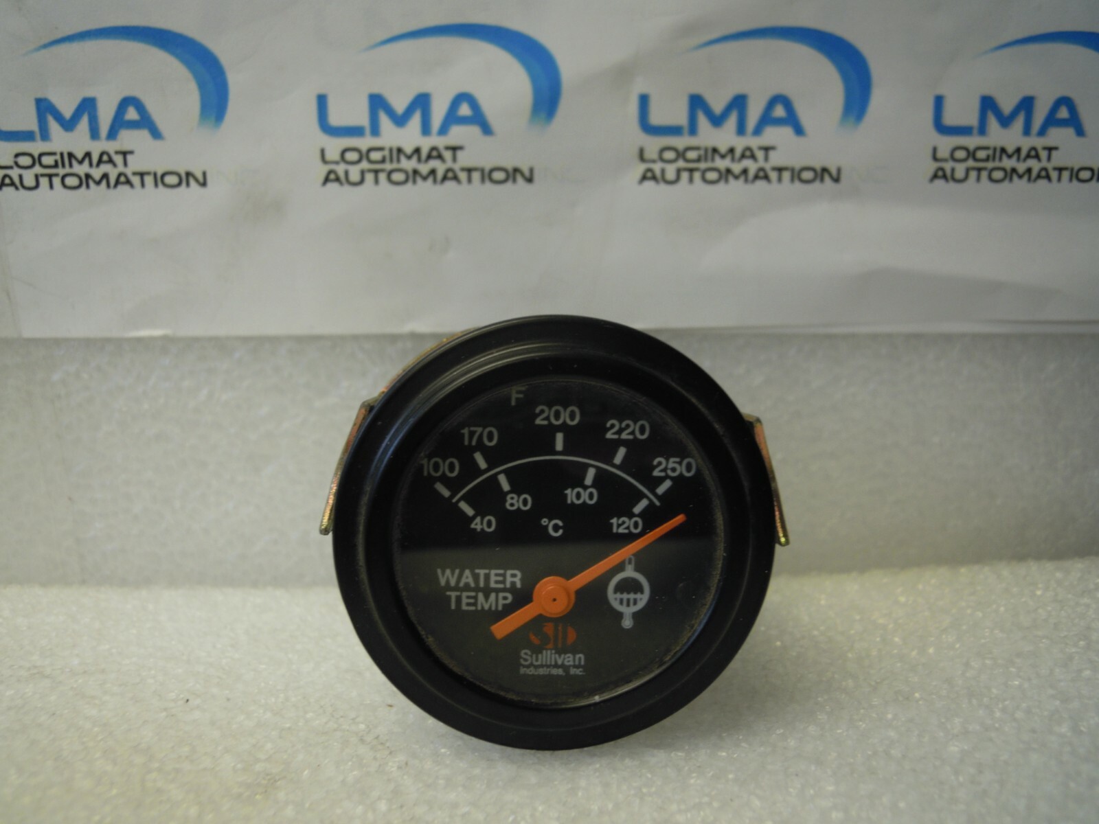 DATCON 823CU 2-1/4″ ENGINE WATER TEMPERATURE TEMP GAUGE 24V WITH BRACKET