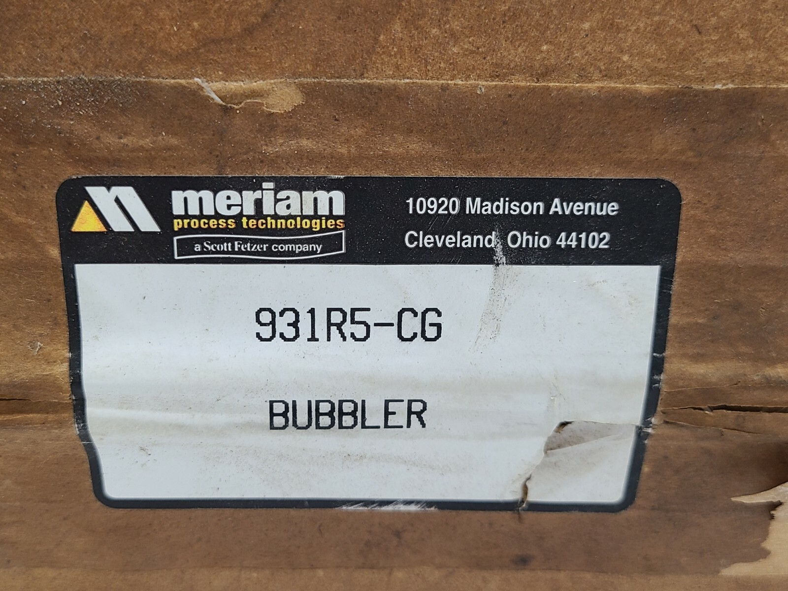 NEW OLD STOCK! MERIAM OUT SIGHT FEED BUBBLER 931R5-CG