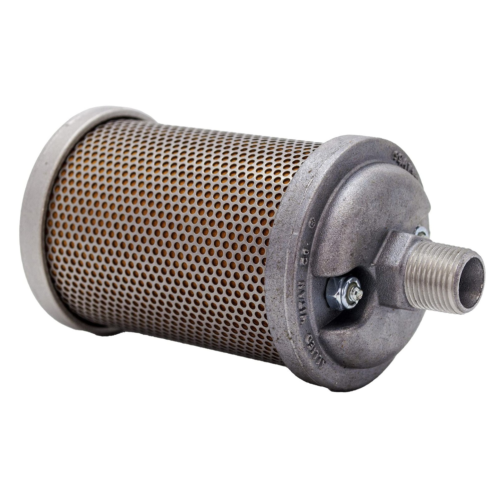 ALWITCO M00 Atomuffler Air Exhaust Muffler | 3/8″ NPT Male, Single Chamber, 125