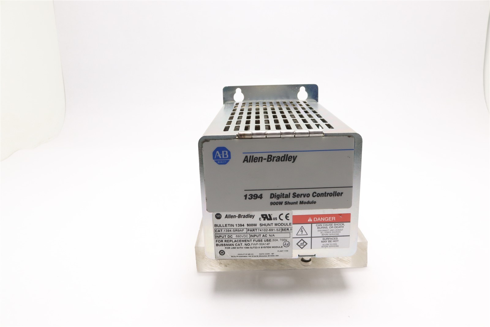 ALLEN BRADLEY DIGITAL 990W SERVO CONTROLLER SHUNT MODULE 1394-SR9AF/B