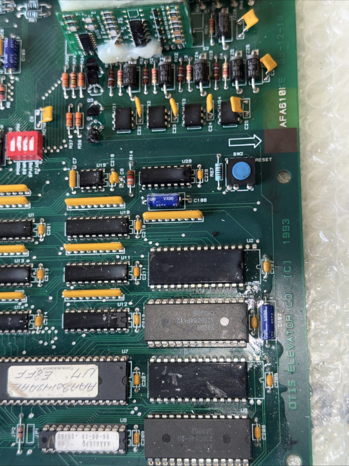 Otis Elevator AFA610KE 95-12-18 Assy AFA 26800KE Board