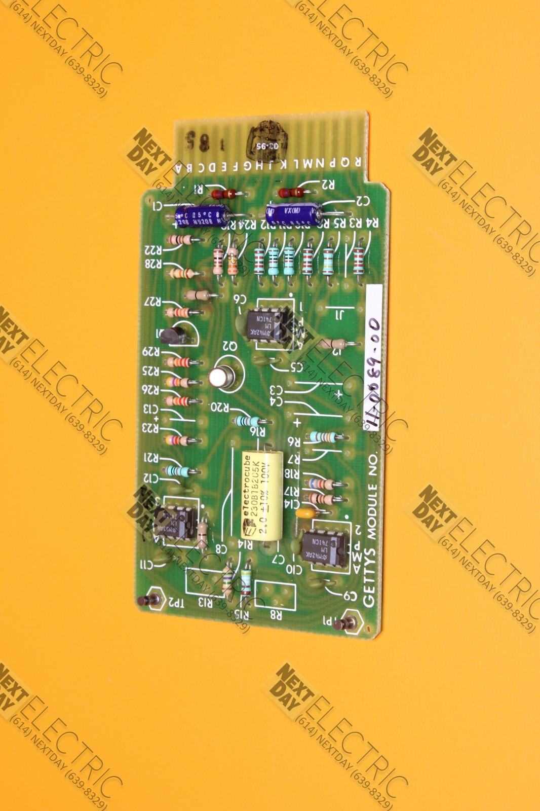 Elwood Gettys, 11-0089-00, Module PCB Board Control Modicon