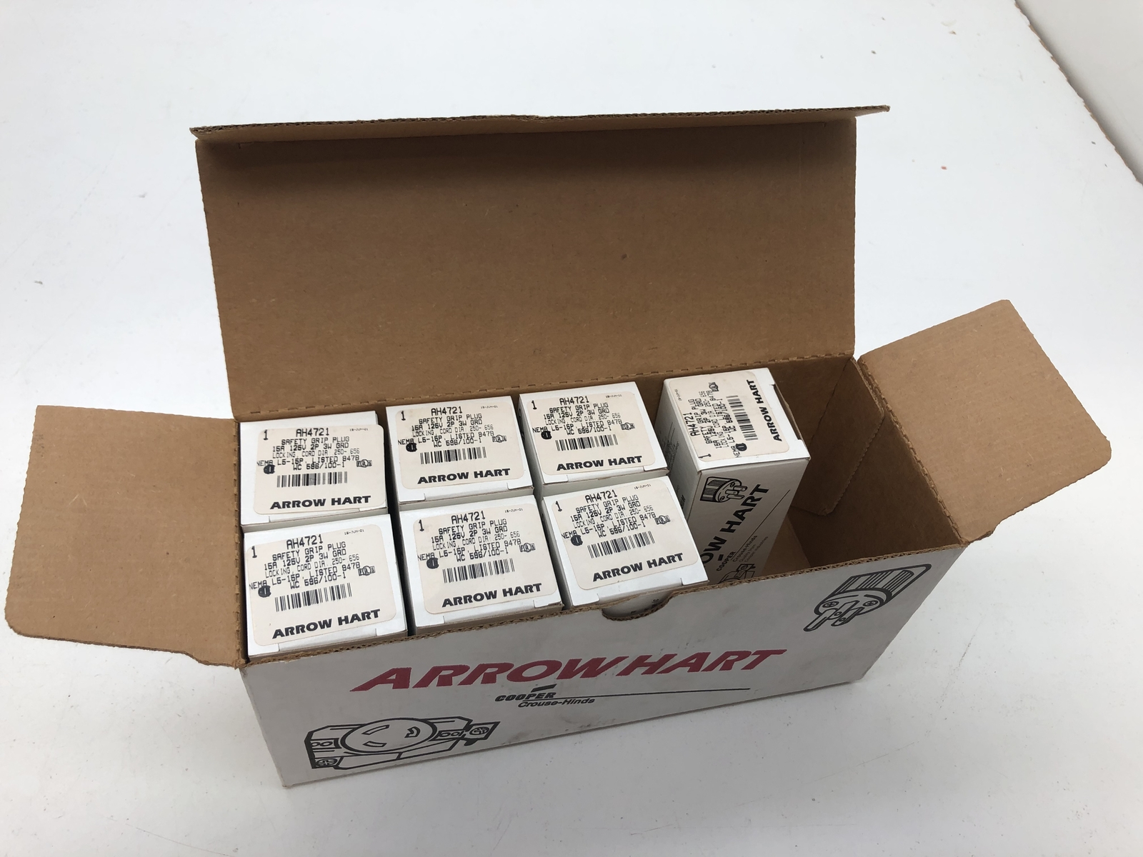 (QTY.7) COOPER – ARROW HART AH4721 SAFTEY GRIP PLUG