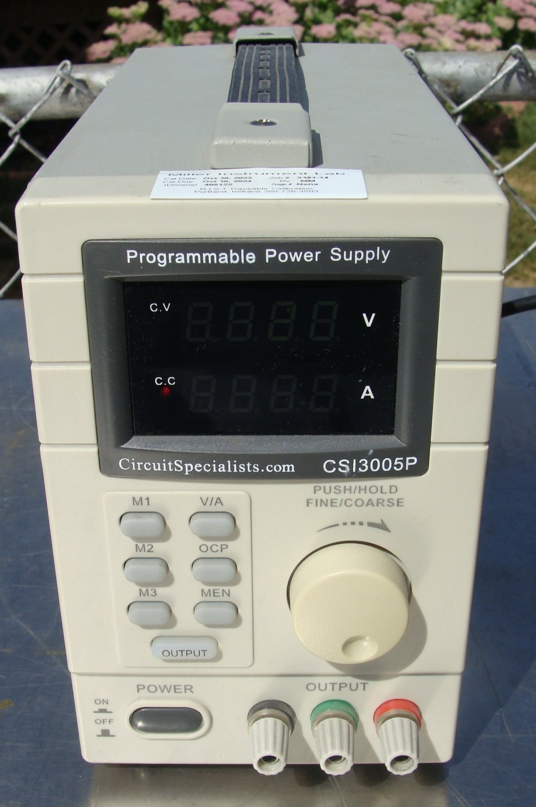 CSI(Circuit Specialists.Com) CSI3005P Programmable Power Supply. Serial#405122