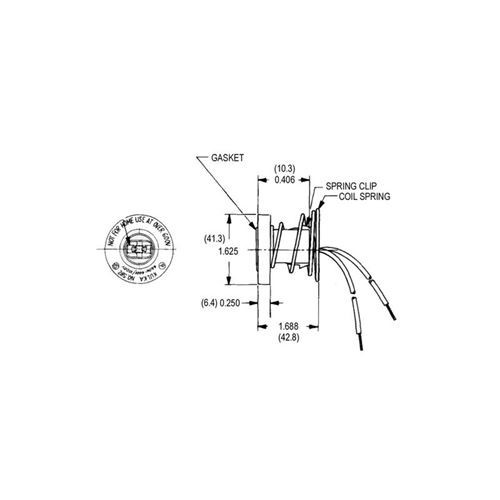 KULKA 583GDF HO/VHO Fluorescent Replacement Socket Stationary (LH0134)